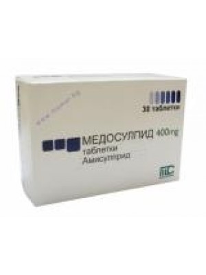 MEDOSULPID 400 mg. 30 tablets